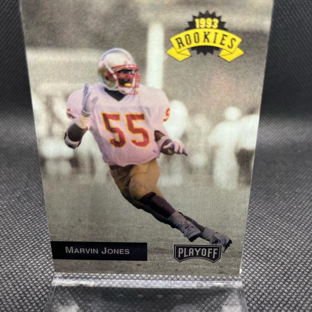 1993 Rookies Marvin Jones Football Card